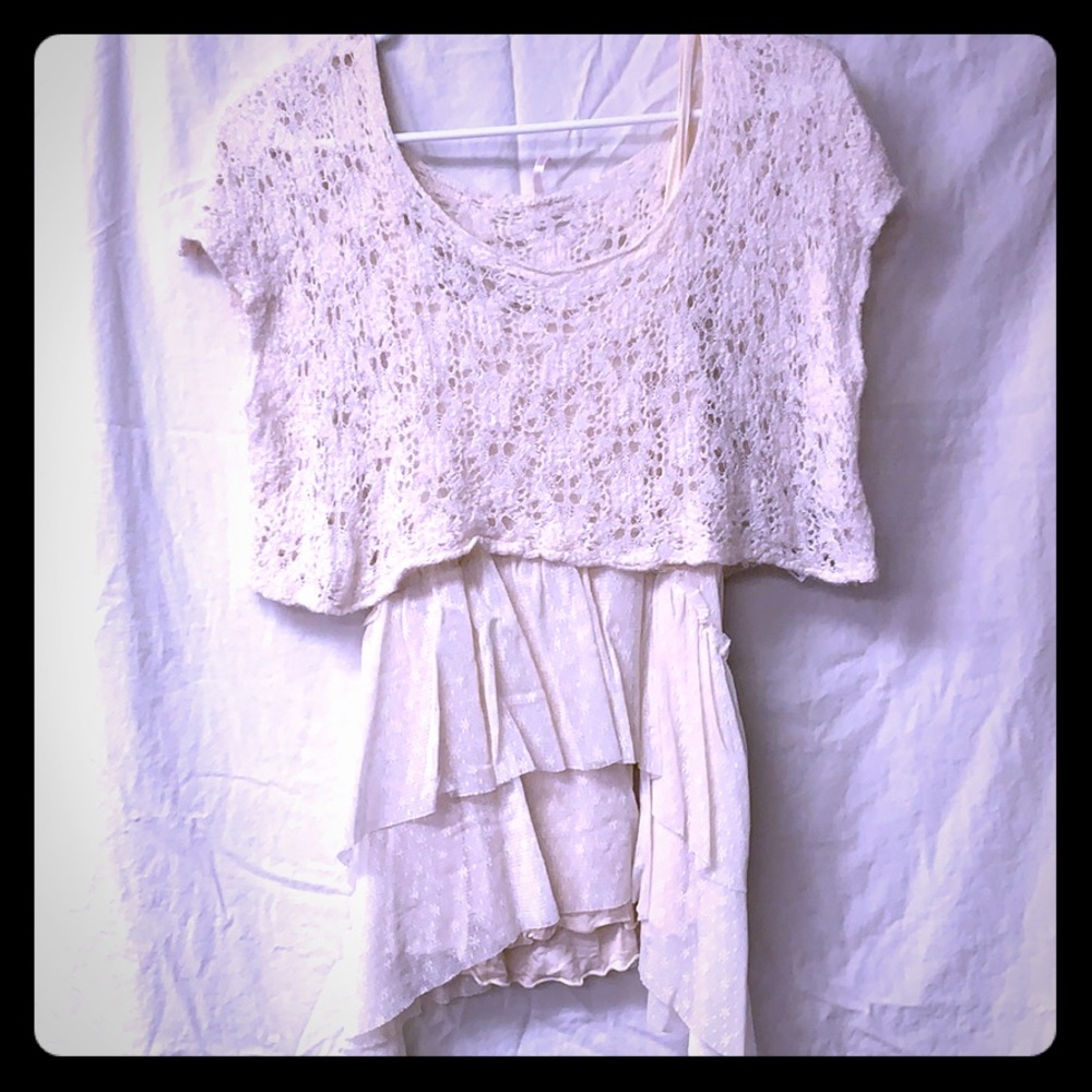 Free People Crochet Top
